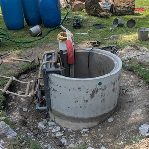 Realizace čištění studní