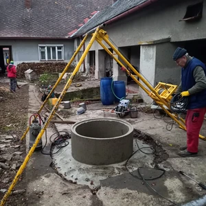 Realizace čištění studní
