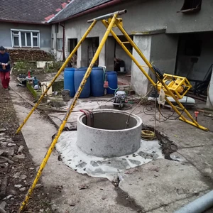 Realizace čištění studní